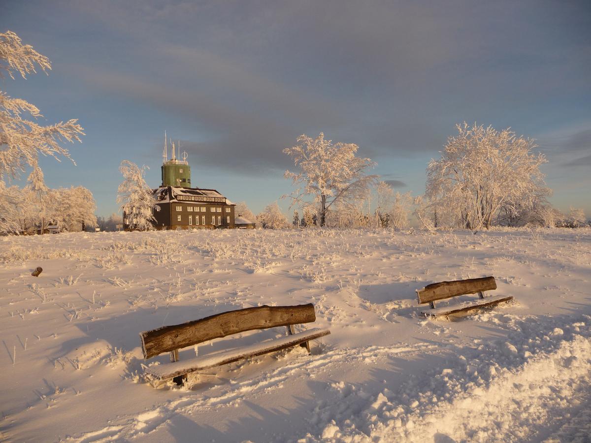 Berghotel Hoher Knochen Winterberg Dış mekan fotoğraf